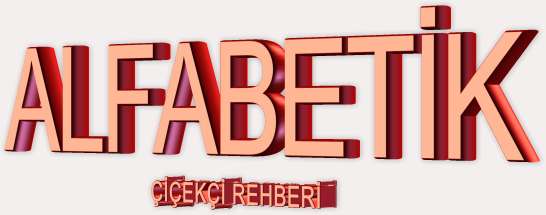 alfabetik �i�ek�i rehberi