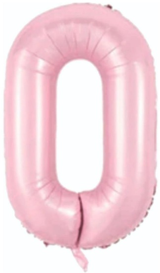 Pembe Rakam Balon 34 İnç
