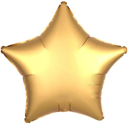 Yıldız Folyo Balon Gold
