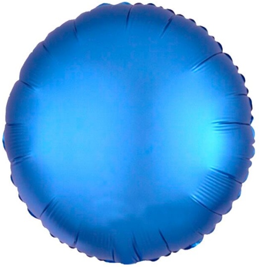 Yuvarlak Folyo Balon Mavi