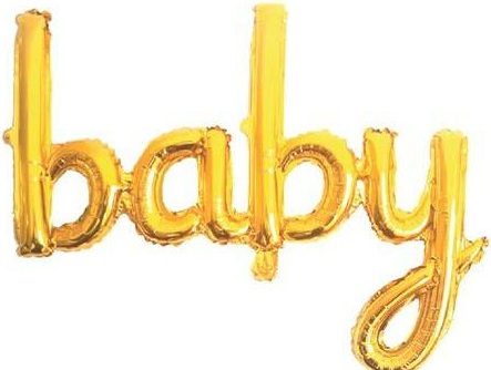 Baby Gold Folyo Balon