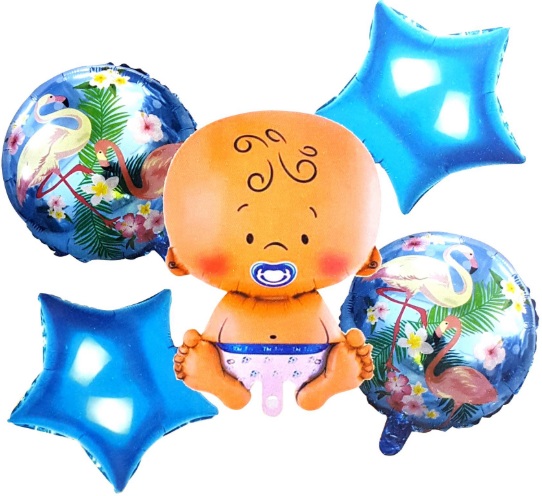 Bebek Mavi 5'li Set