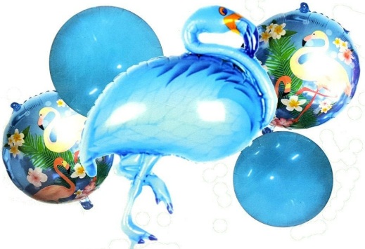 Flamingo Mavi 5'li Set