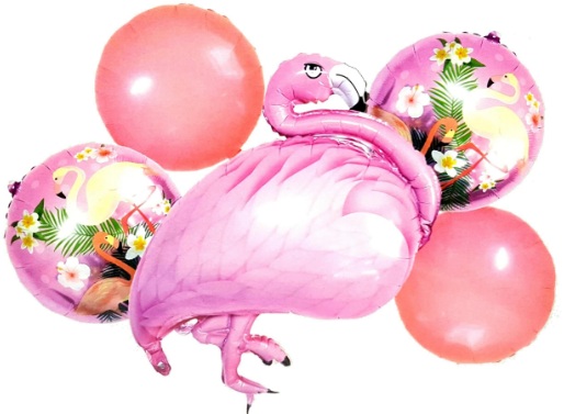 Flamingo Pembe 5'li Set