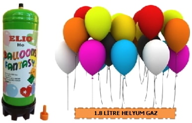 1 8 litre helyum gazi tupu satisi