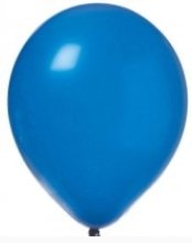 baskisiz 12 inc metalik mavi balon satisi