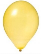 baskisiz 12 inc metalik sari balon satisi