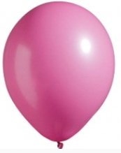 Baskısız Ruby Fuşya Balon