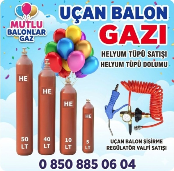 Helyum balon gazı 251