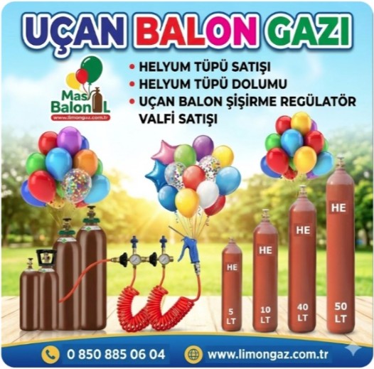 Helyum balon gazı 252