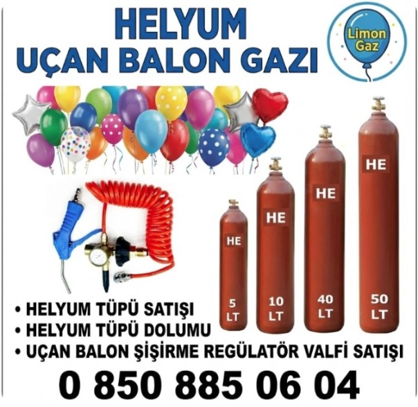 Helyum balon gazı 256
