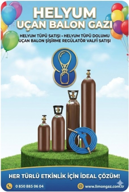 Helyum balon gazı 257