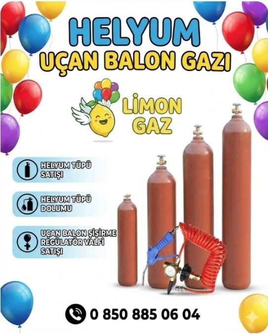 Helyum balon gazı 258