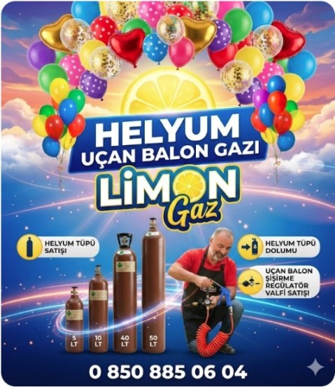 Helyum balon gazı 267
