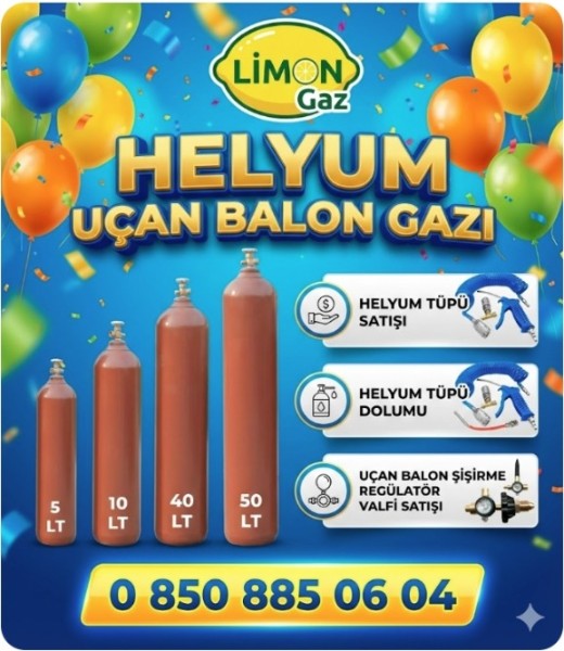Helyum balon gazı 281