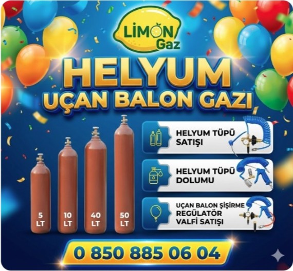 Helyum balon gazı 283