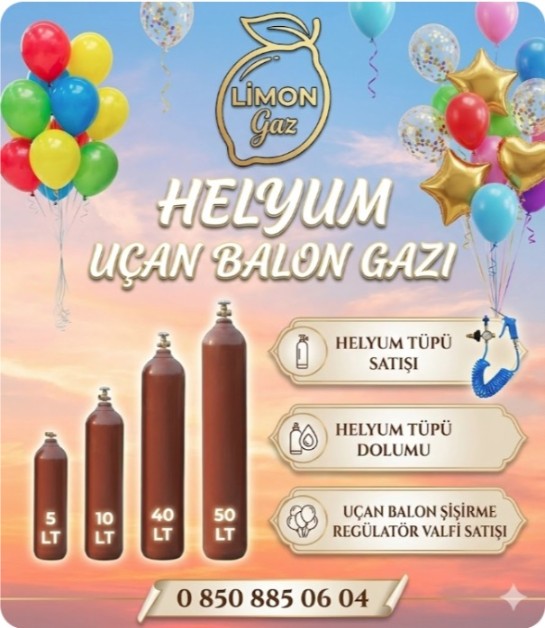 Helyum balon gazı 289