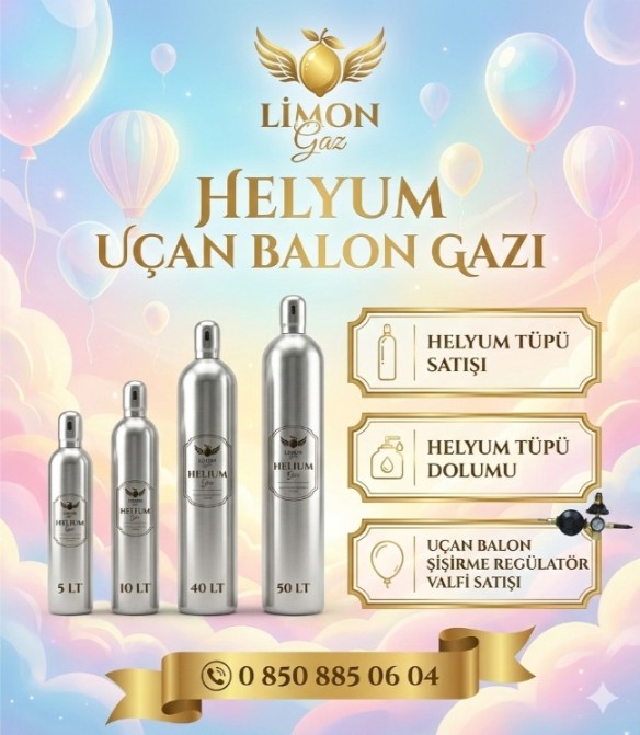 Helyum balon gazı 301
