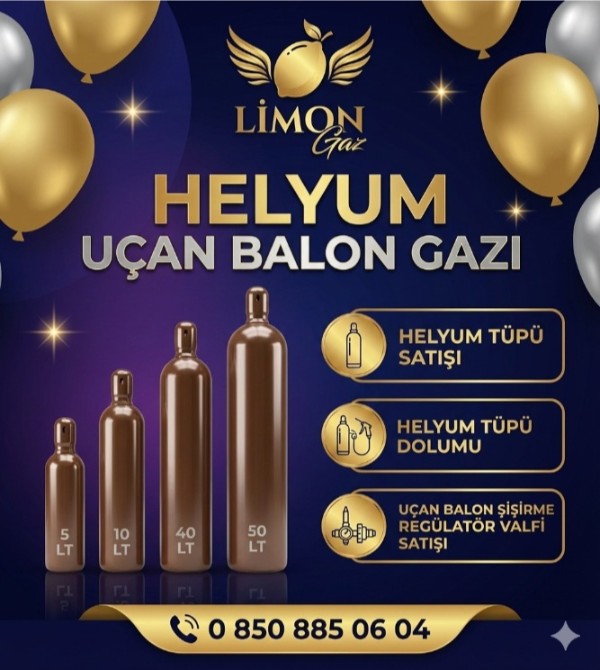 Helyum balon gazı 302