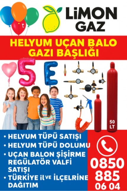 Helyum balon gazı 329