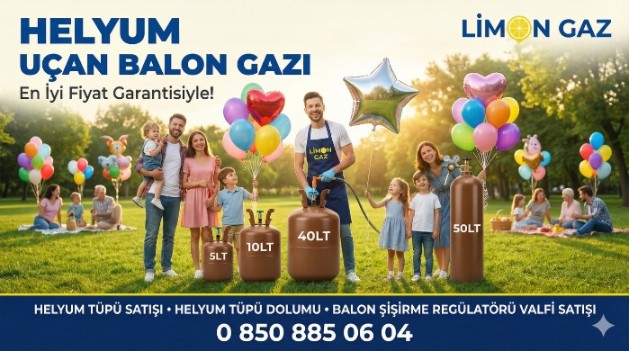 Helyum balon gazı 372