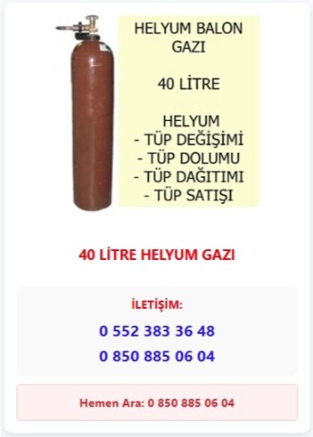 Helyum balon gazı 418