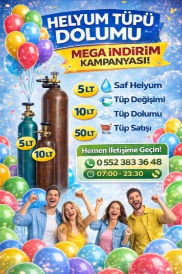 Helyum balon gazı 460
